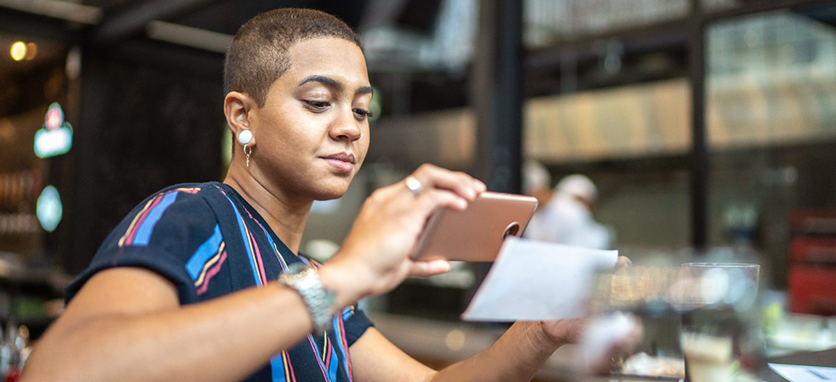 Save time with mobile banking